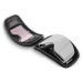 Rekd Rocker MagLock White w Mirror & Rose Spare Snow Goggles